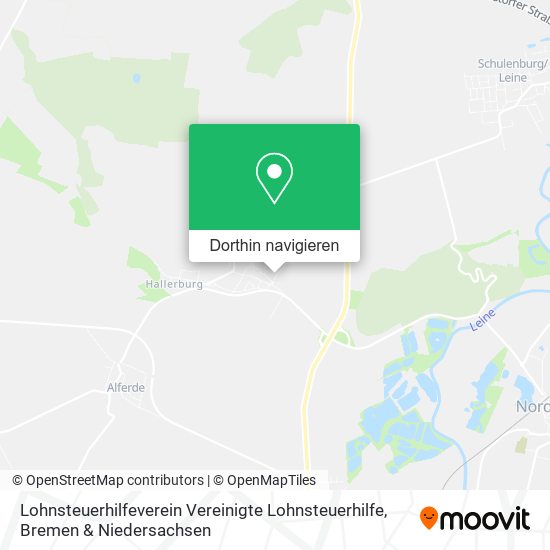 Lohnsteuerhilfeverein Vereinigte Lohnsteuerhilfe Karte