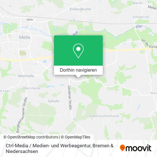 Ctrl-Media / Medien- und Werbeagentur Karte