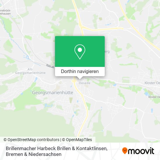 Brillenmacher Harbeck Brillen & Kontaktlinsen Karte