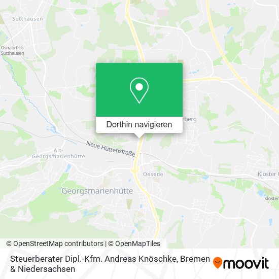 Steuerberater Dipl.-Kfm. Andreas Knöschke Karte
