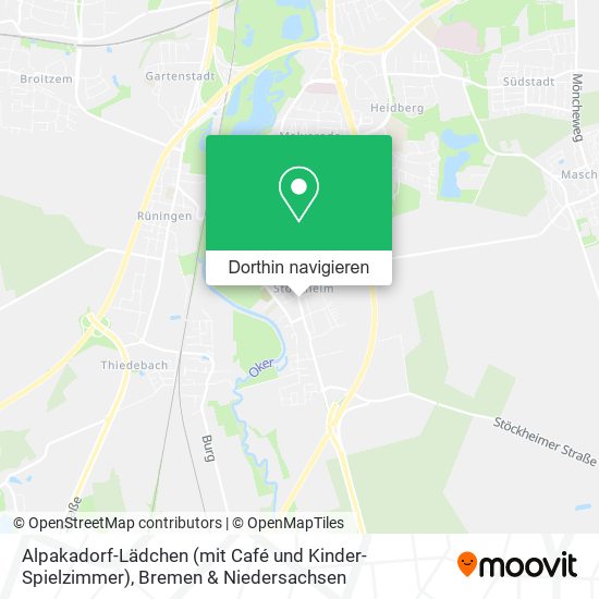 Alpakadorf-Lädchen (mit Café und Kinder-Spielzimmer) Karte