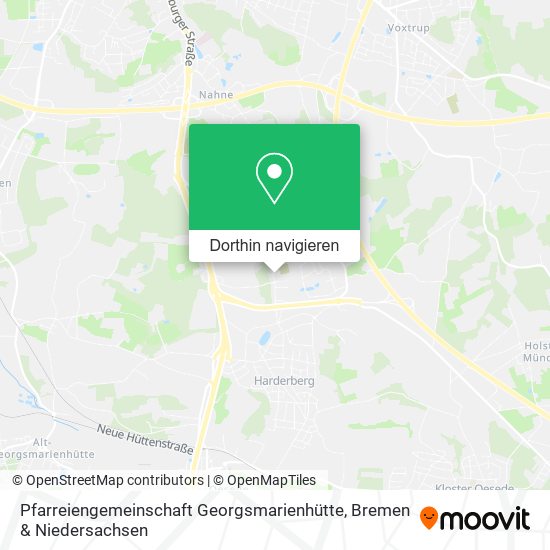 Pfarreiengemeinschaft Georgsmarienhütte Karte