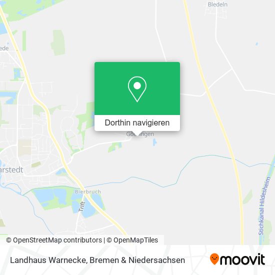 Landhaus Warnecke Karte