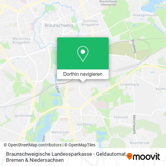 Braunschweigische Landessparkasse - Geldautomat Karte