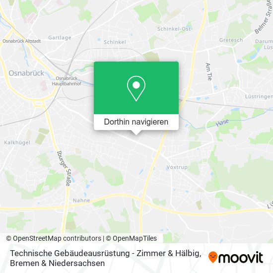 Technische Gebäudeausrüstung - Zimmer & Hälbig Karte