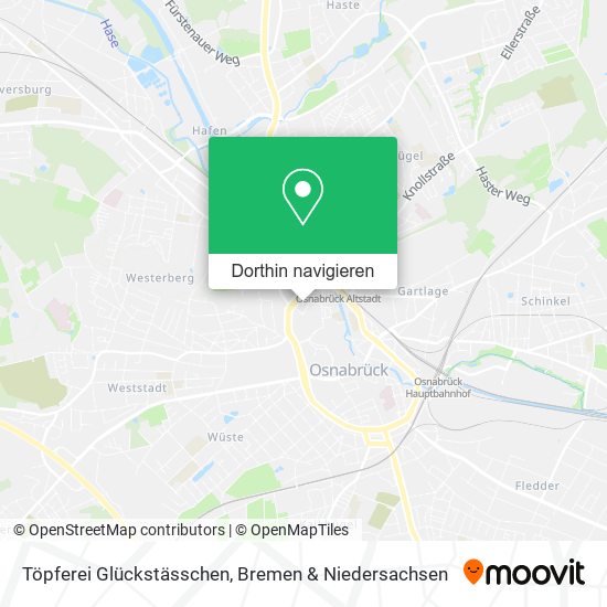 Töpferei Glückstässchen Karte