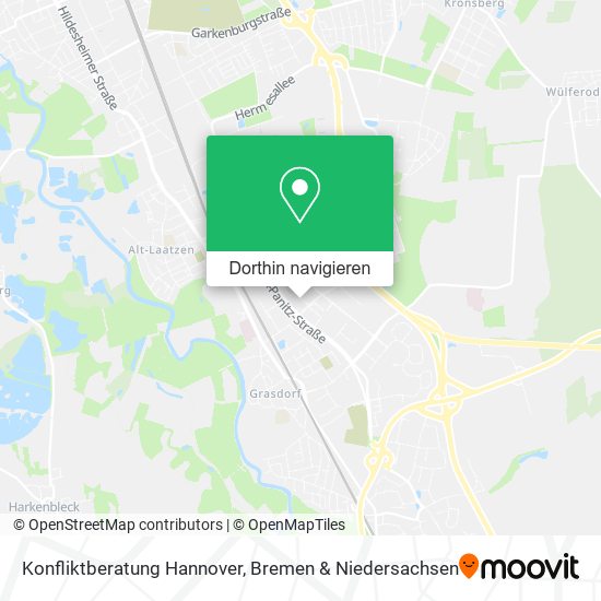 Konfliktberatung Hannover Karte