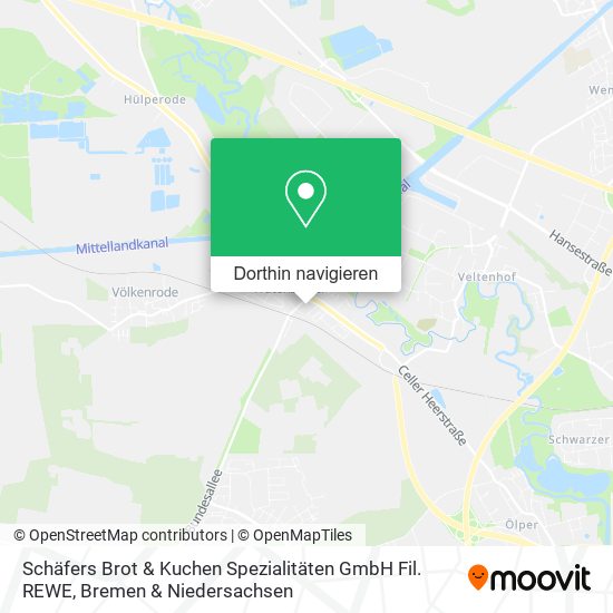 Schäfers Brot & Kuchen Spezialitäten GmbH Fil. REWE Karte