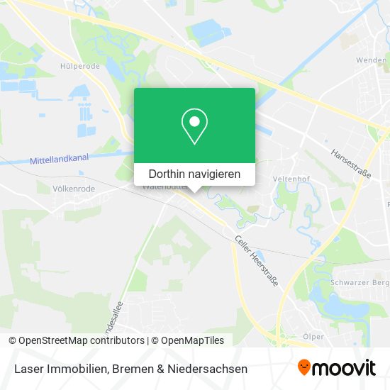 Laser Immobilien Karte