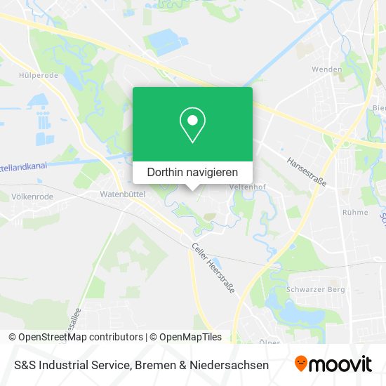 S&S Industrial Service Karte