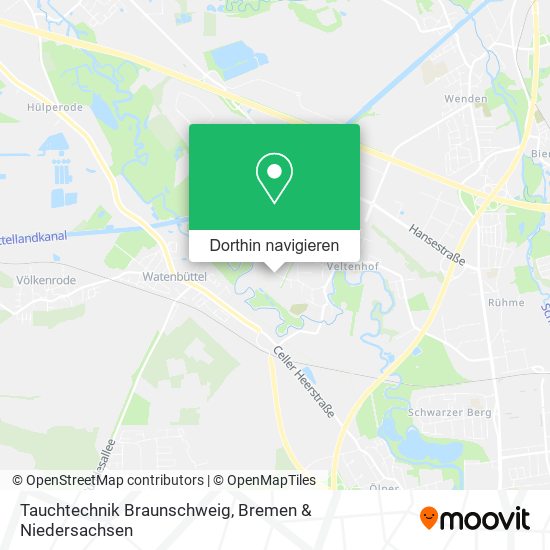 Tauchtechnik Braunschweig Karte