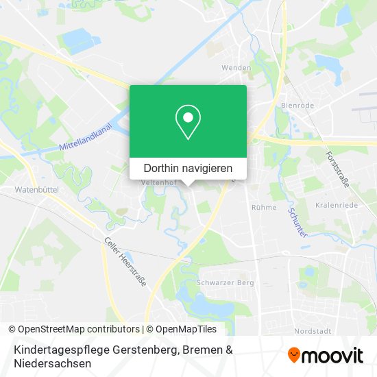 Kindertagespflege Gerstenberg Karte