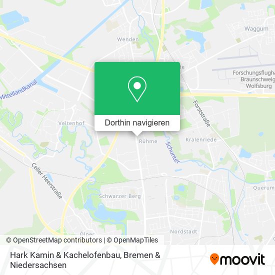 Hark Kamin & Kachelofenbau Karte
