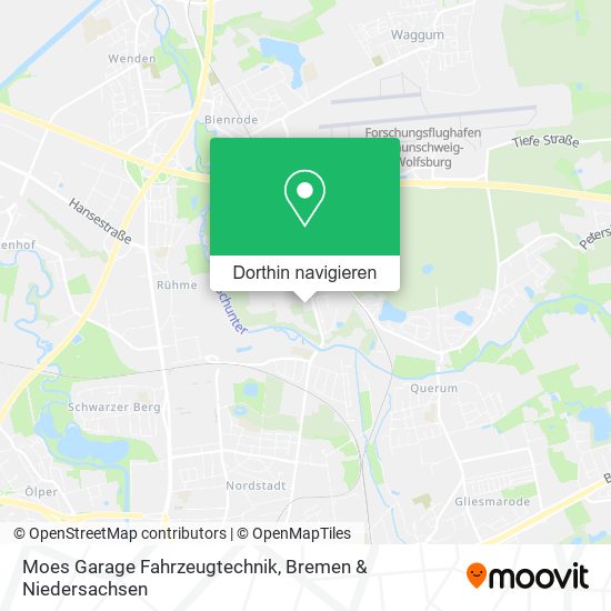 Moes Garage Fahrzeugtechnik Karte