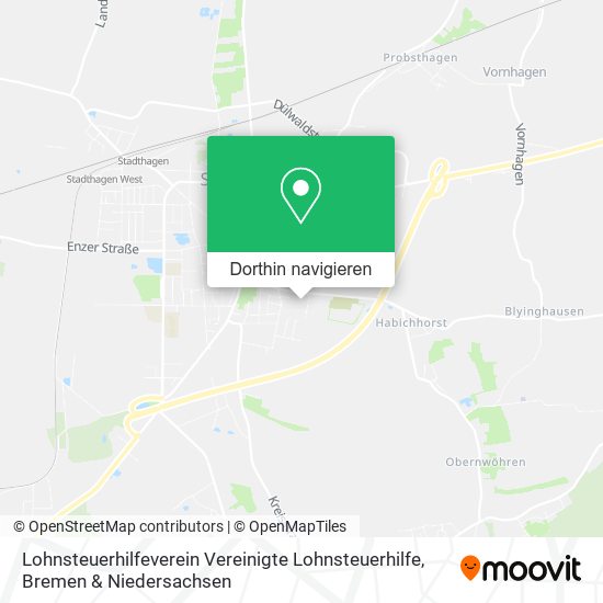 Lohnsteuerhilfeverein Vereinigte Lohnsteuerhilfe Karte