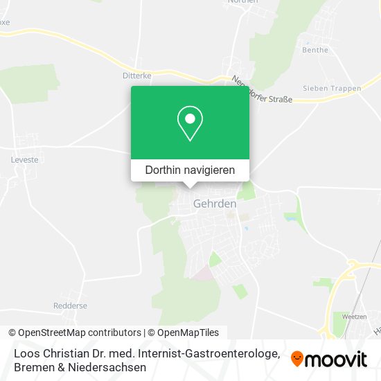 Loos Christian Dr. med. Internist-Gastroenterologe Karte