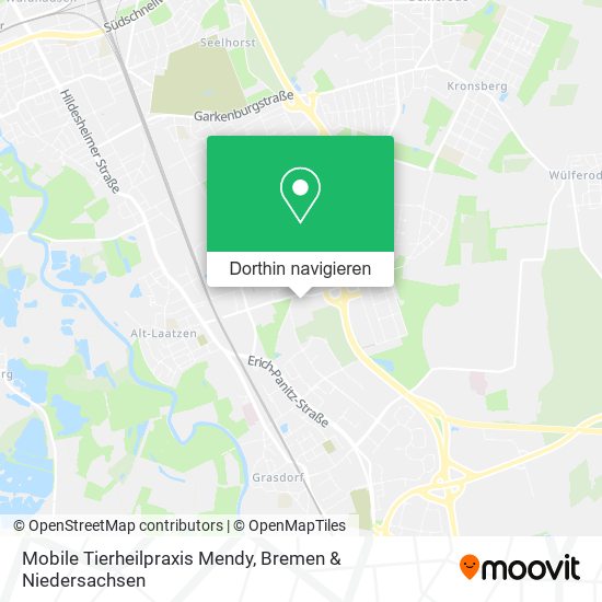 Mobile Tierheilpraxis Mendy Karte