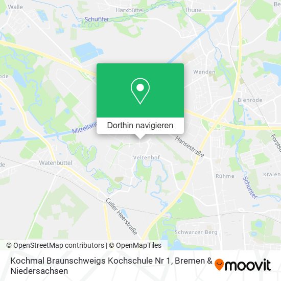 Kochmal Braunschweigs Kochschule Nr 1 Karte