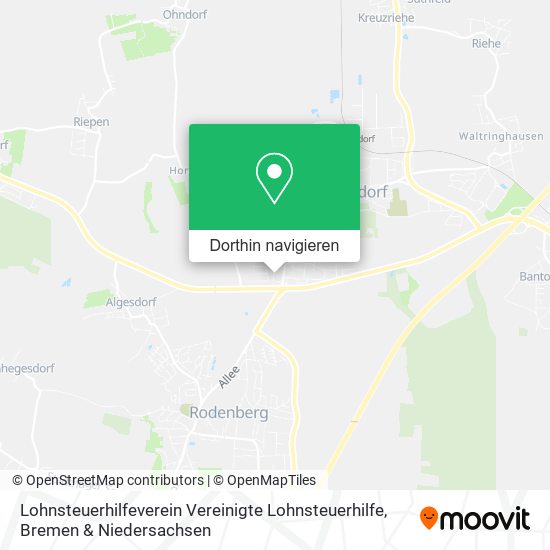Lohnsteuerhilfeverein Vereinigte Lohnsteuerhilfe Karte