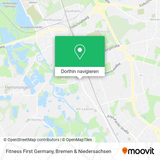 Fitness First Germany Karte