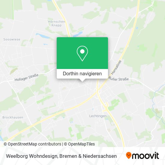 Weelborg Wohndesign Karte