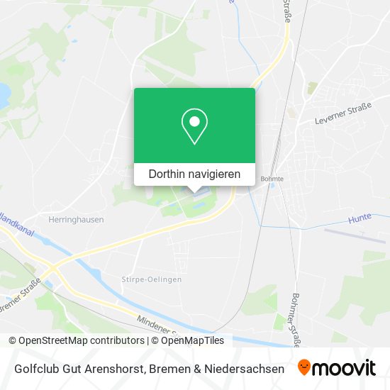 Golfclub Gut Arenshorst Karte
