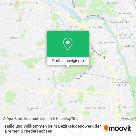Hallo und Willkommen beim Bezirksjugendwerk der Karte