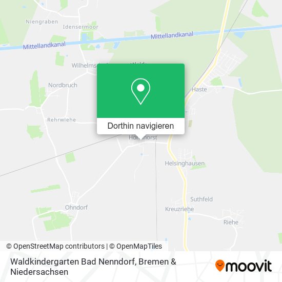 Waldkindergarten Bad Nenndorf Karte
