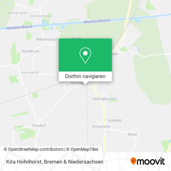 Kita Hohnhorst Karte
