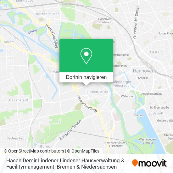 Hasan Demir Lindener Lindener Hausverwaltung & Facilitymanagement Karte