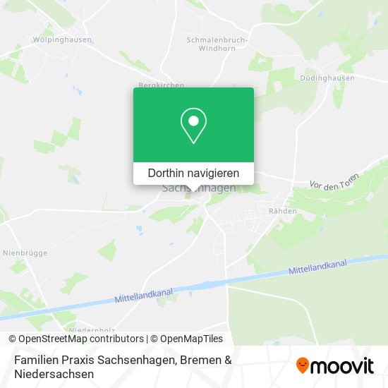 Familien Praxis Sachsenhagen Karte