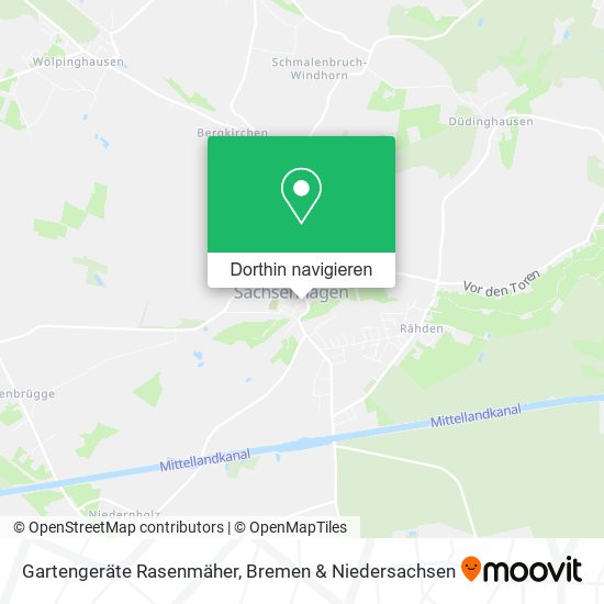 Gartengeräte Rasenmäher Karte