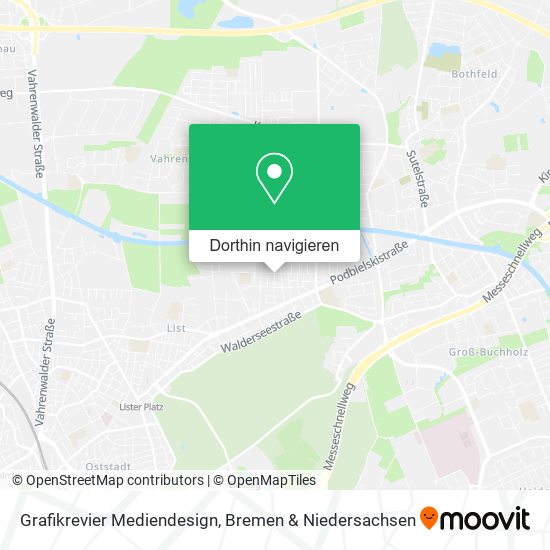 Grafikrevier Mediendesign Karte