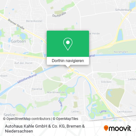 Autohaus Kahle GmbH & Co. KG Karte