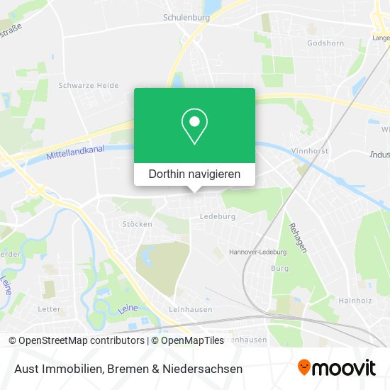 Aust Immobilien Karte