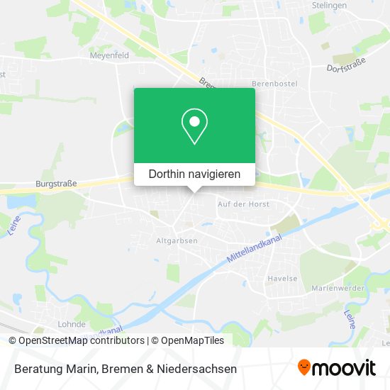 Beratung Marin Karte