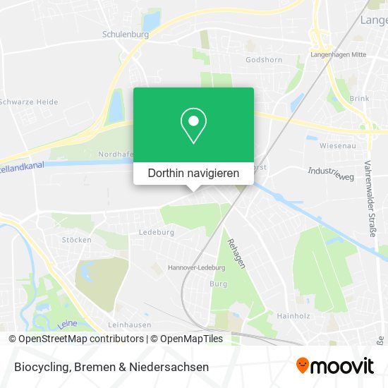 Biocycling Karte