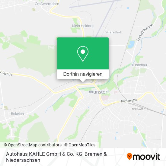 Autohaus KAHLE GmbH & Co. KG Karte