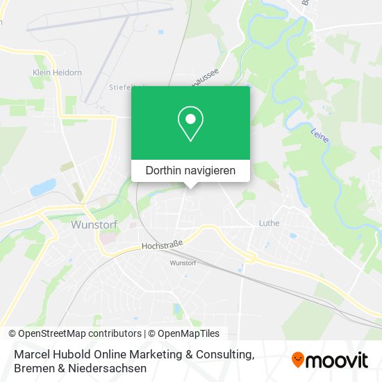Marcel Hubold Online Marketing & Consulting Karte