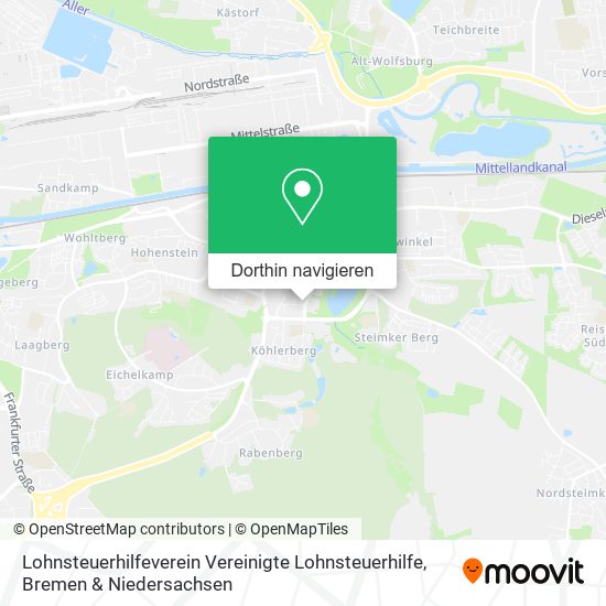 Lohnsteuerhilfeverein Vereinigte Lohnsteuerhilfe Karte