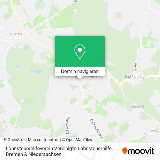 Lohnsteuerhilfeverein Vereinigte Lohnsteuerhilfe Karte