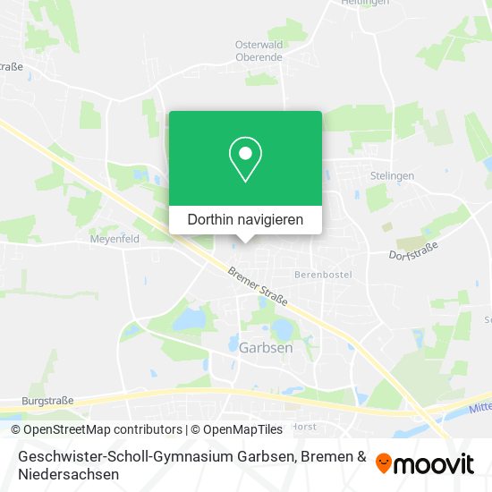 Geschwister-Scholl-Gymnasium Garbsen Karte
