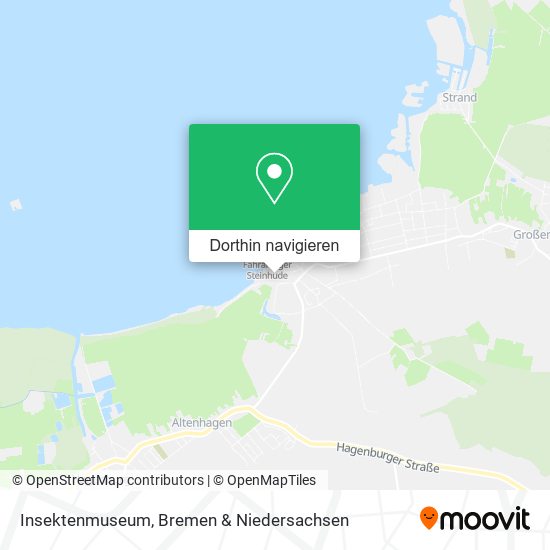 Insektenmuseum Karte