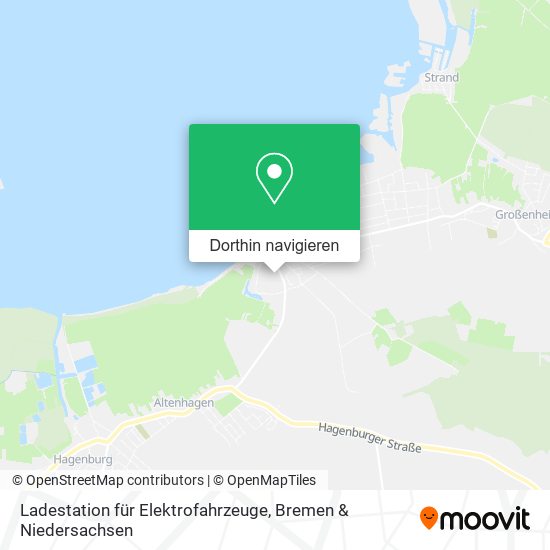 Ladestation für Elektrofahrzeuge Karte