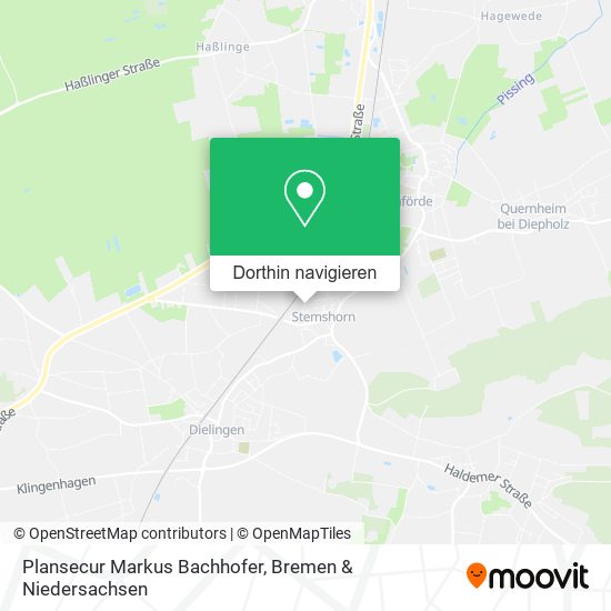 Plansecur Markus Bachhofer Karte