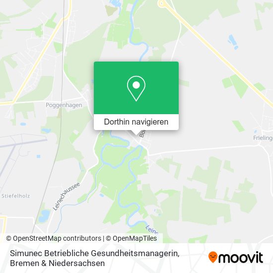 Simunec Betriebliche Gesundheitsmanagerin Karte