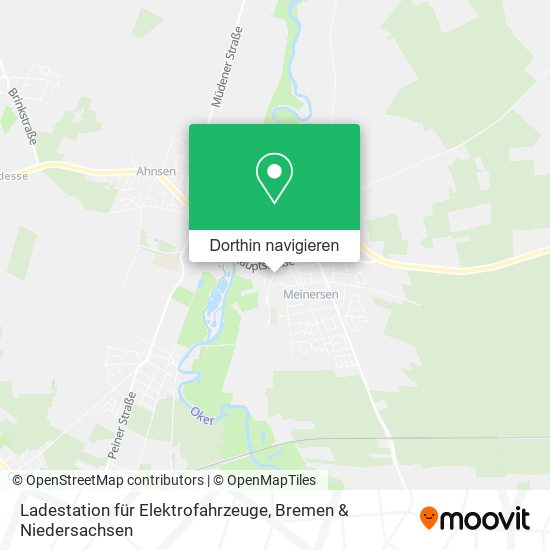 Ladestation für Elektrofahrzeuge Karte