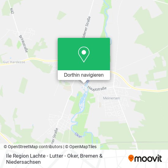 Ile Region Lachte - Lutter - Oker Karte