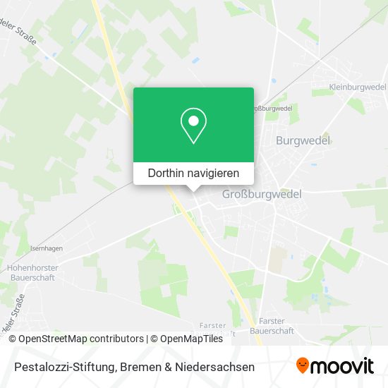 Pestalozzi-Stiftung Karte