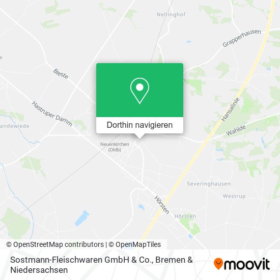 Sostmann-Fleischwaren GmbH & Co. Karte